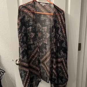 Black sleeveless coverup